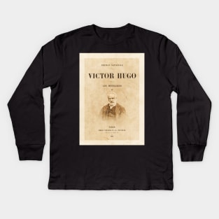 Victor Hugo - Les Miserables, book Kids Long Sleeve T-Shirt